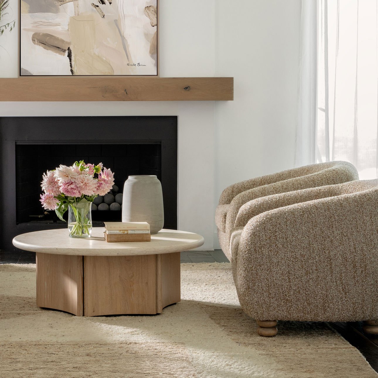 Oja Natural Coffee Table