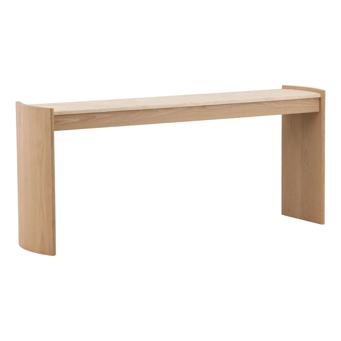 Kaden Natural Console Table