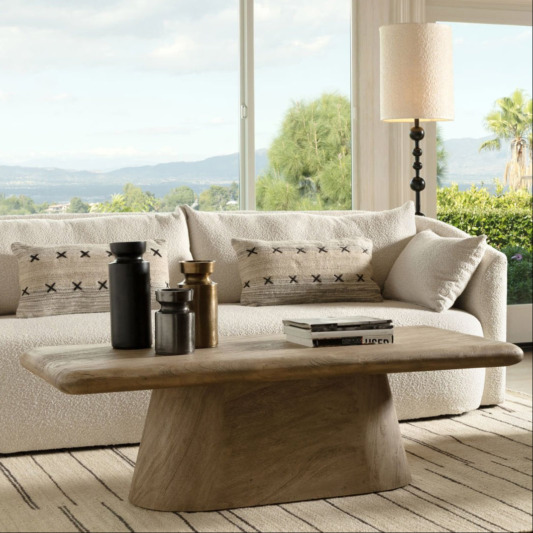 Marci Weathered Natural Coffee Table