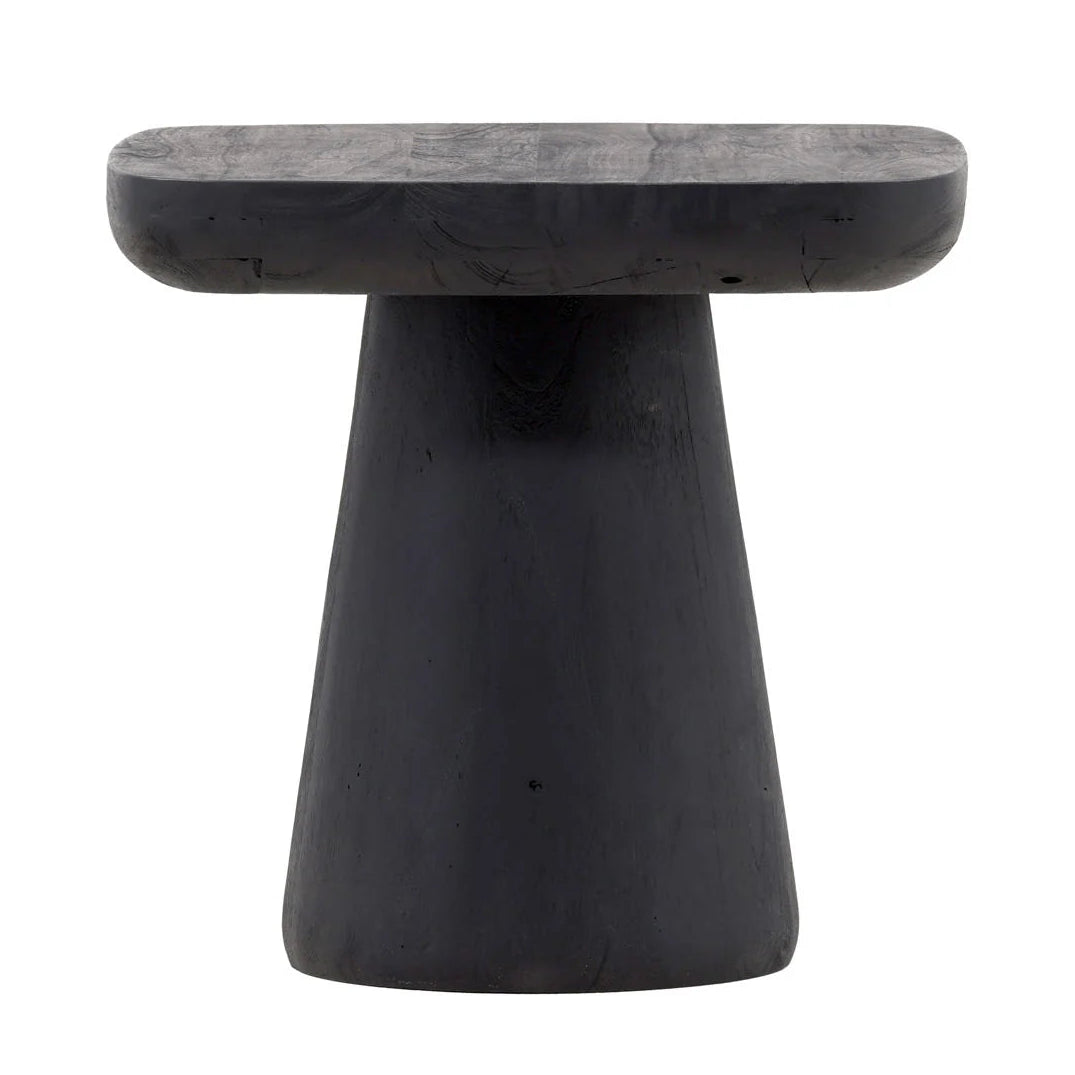 Darin Black Side Table