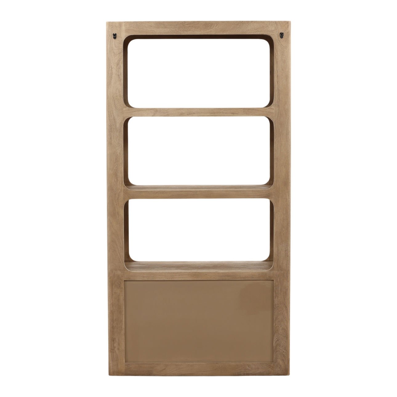 Leandra Weathered Natural Bookcase