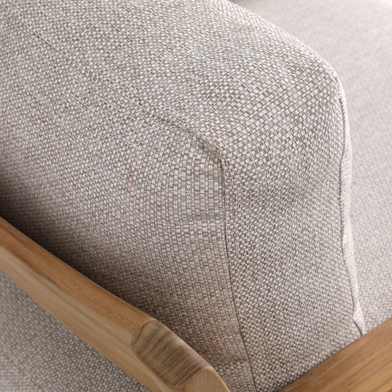 Lexy Taupe Outdoor Occasional Chair