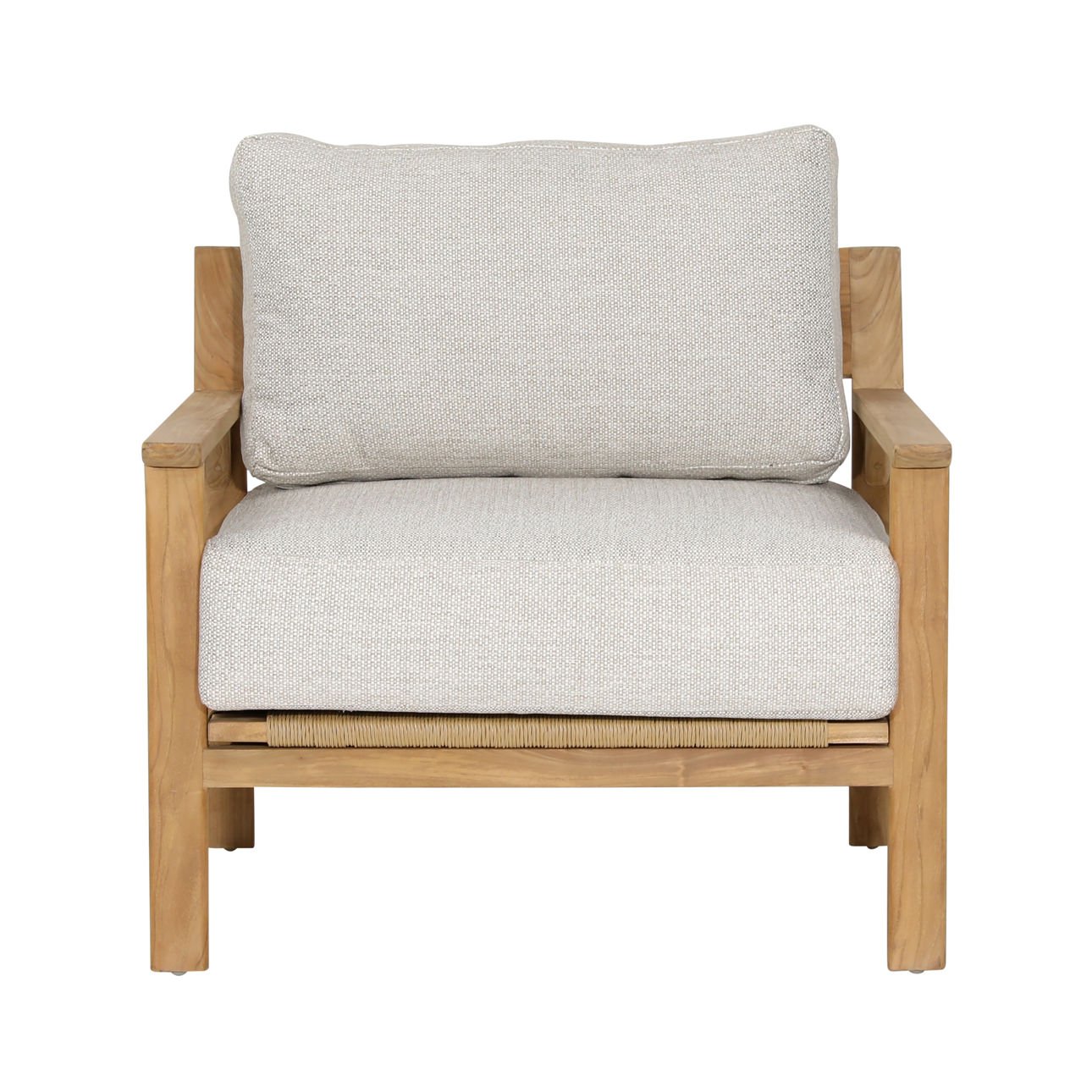 Lexy Taupe Outdoor Occasional Chair