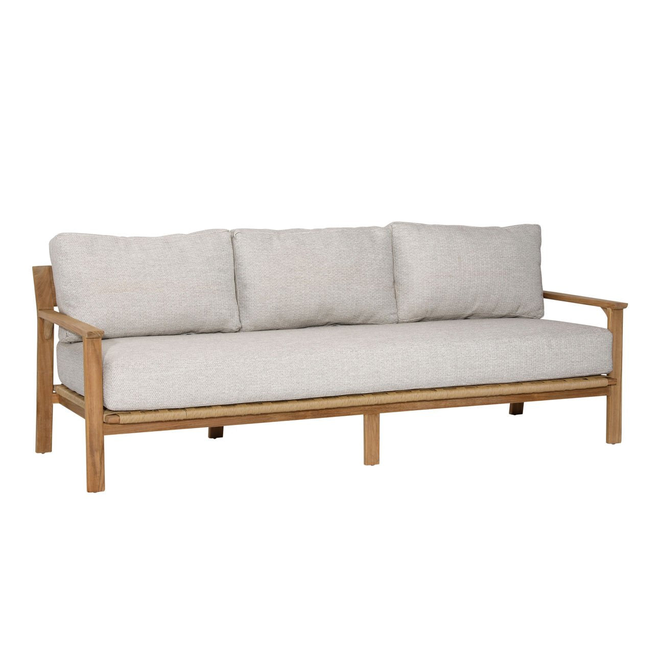 Lexy Taupe Outdoor Sofa