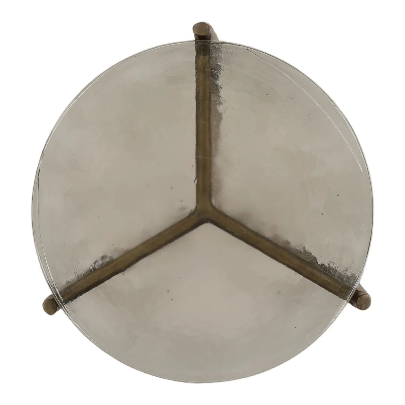 Corentin Antique Brass Side Table