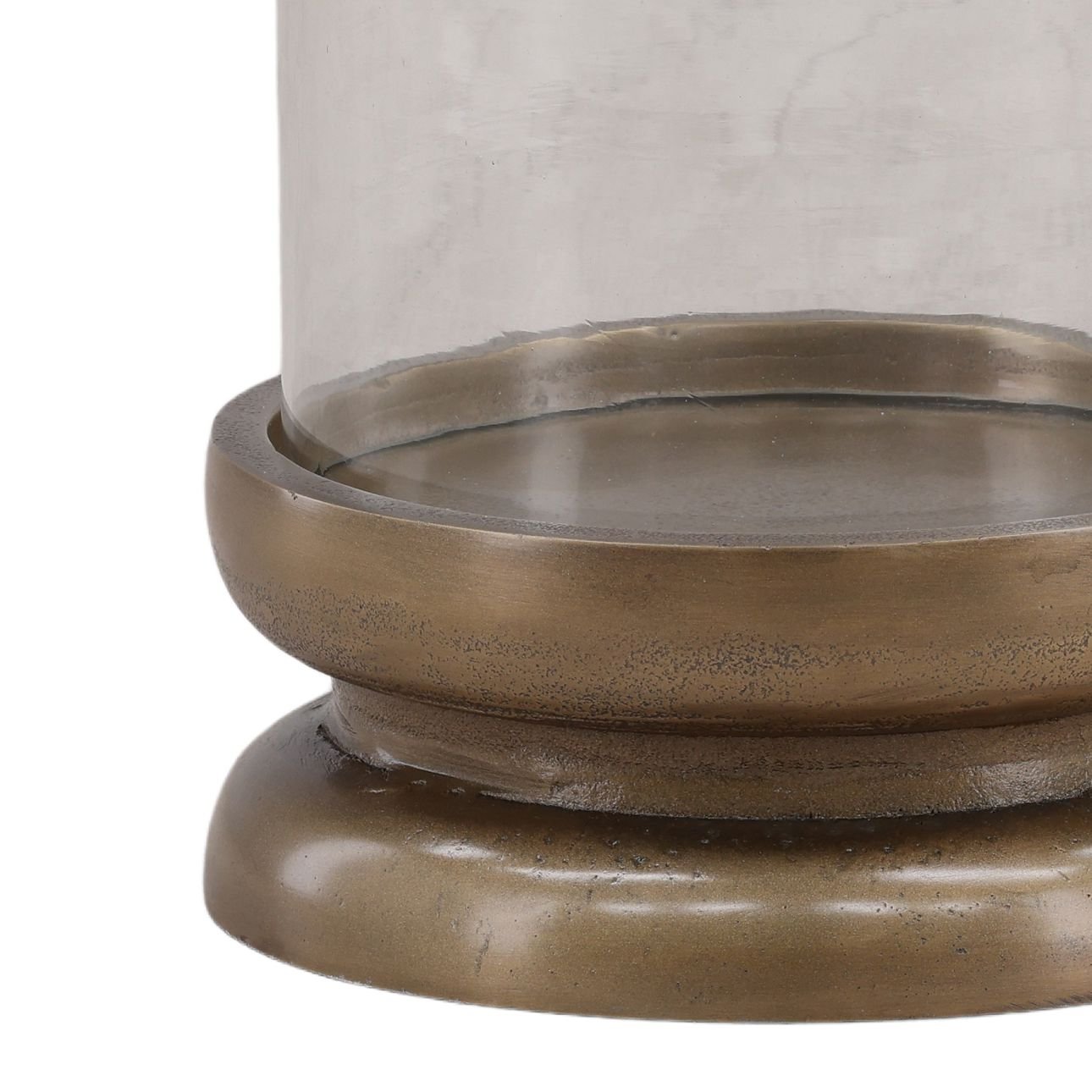 Fairmont Antique Brass Candle Holder