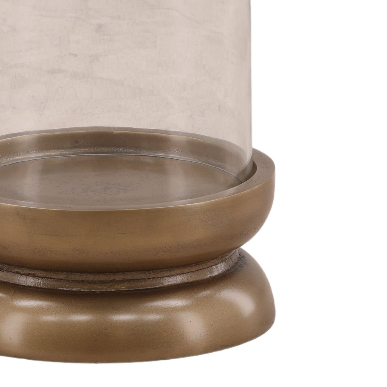 Fairmont Antique Brass Candle Holder
