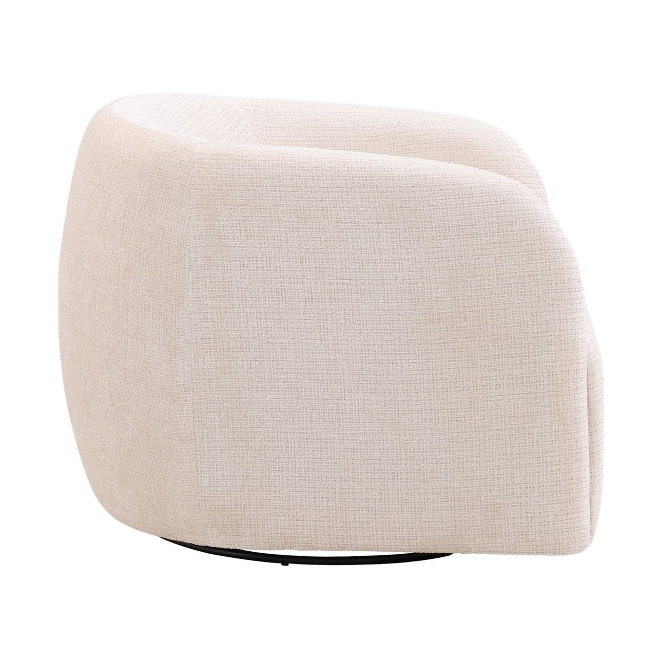 Neva Cream Swivel Chair