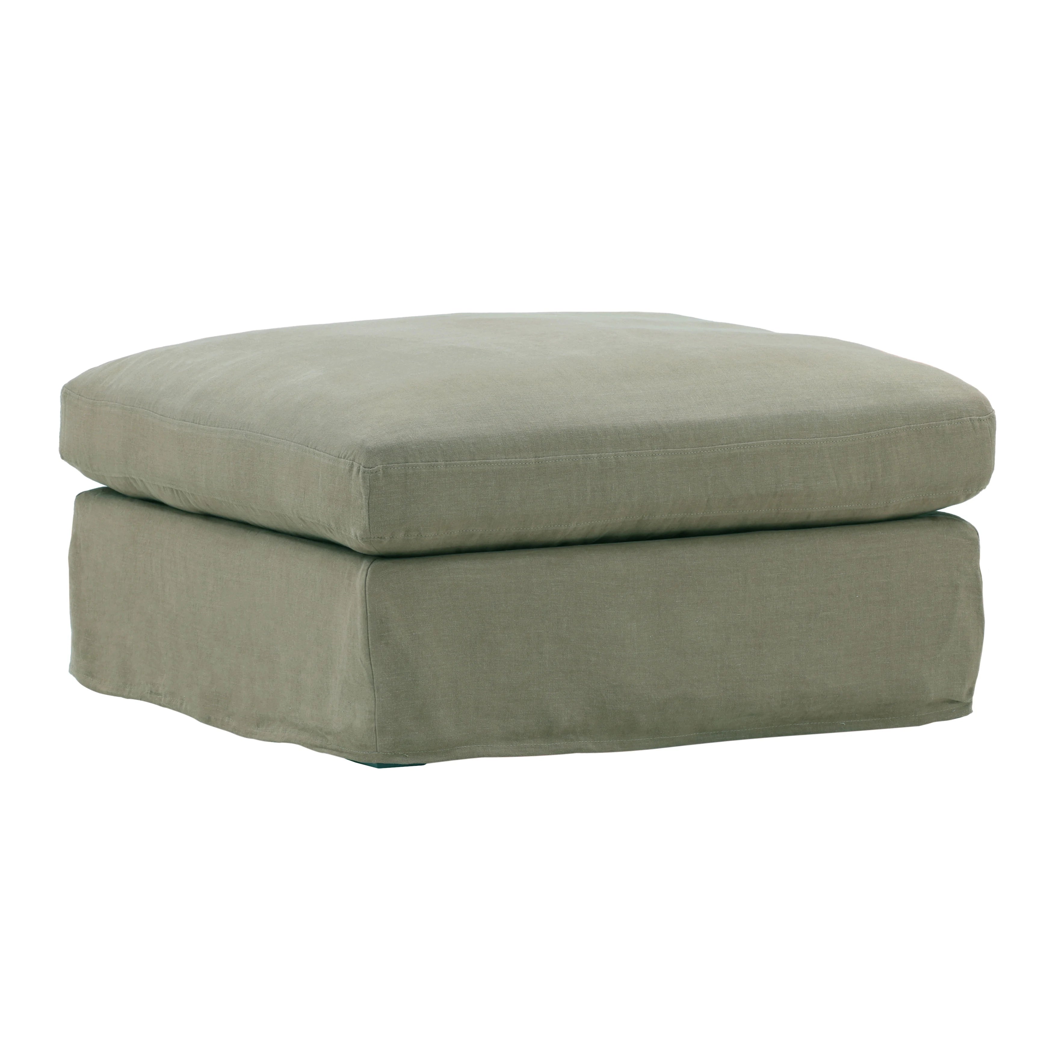 Dixie Slipcover Ottoman