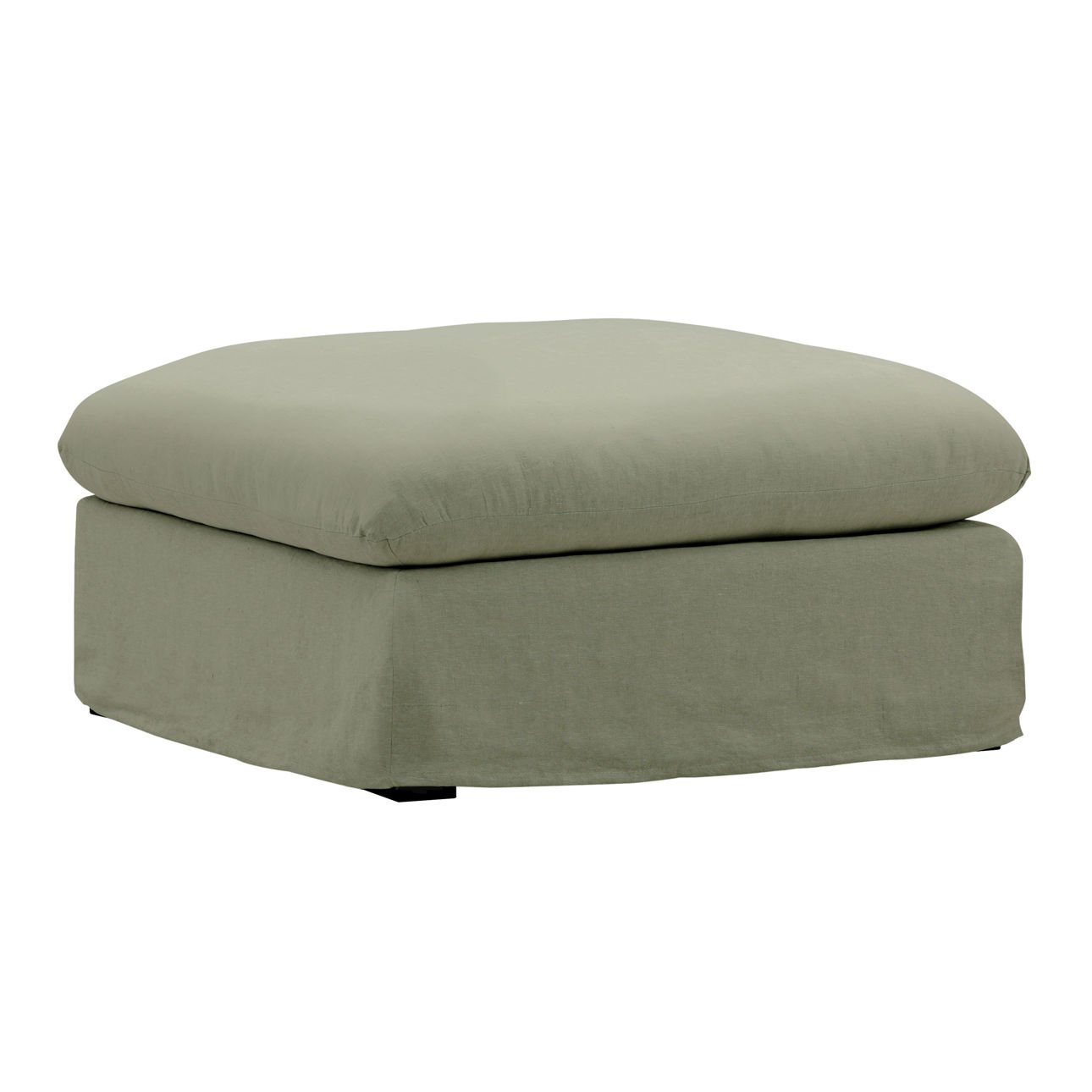 Otis Slipcover Ottoman