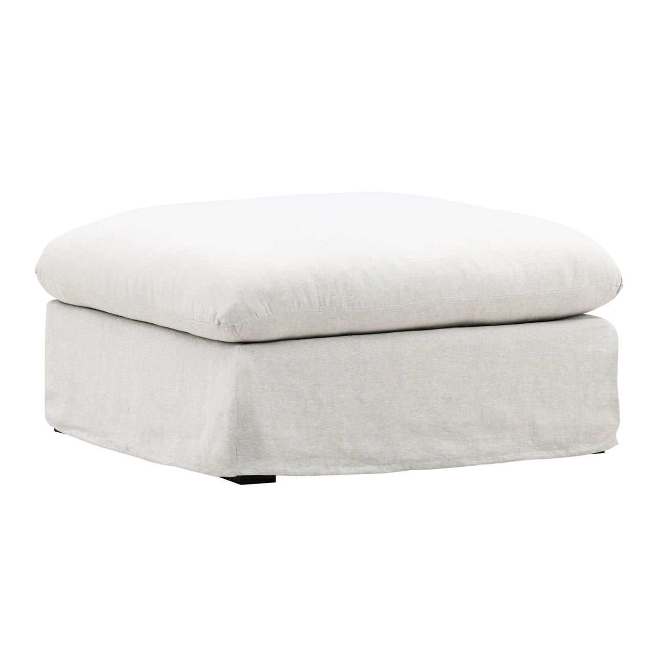 Otis Slipcover Ottoman