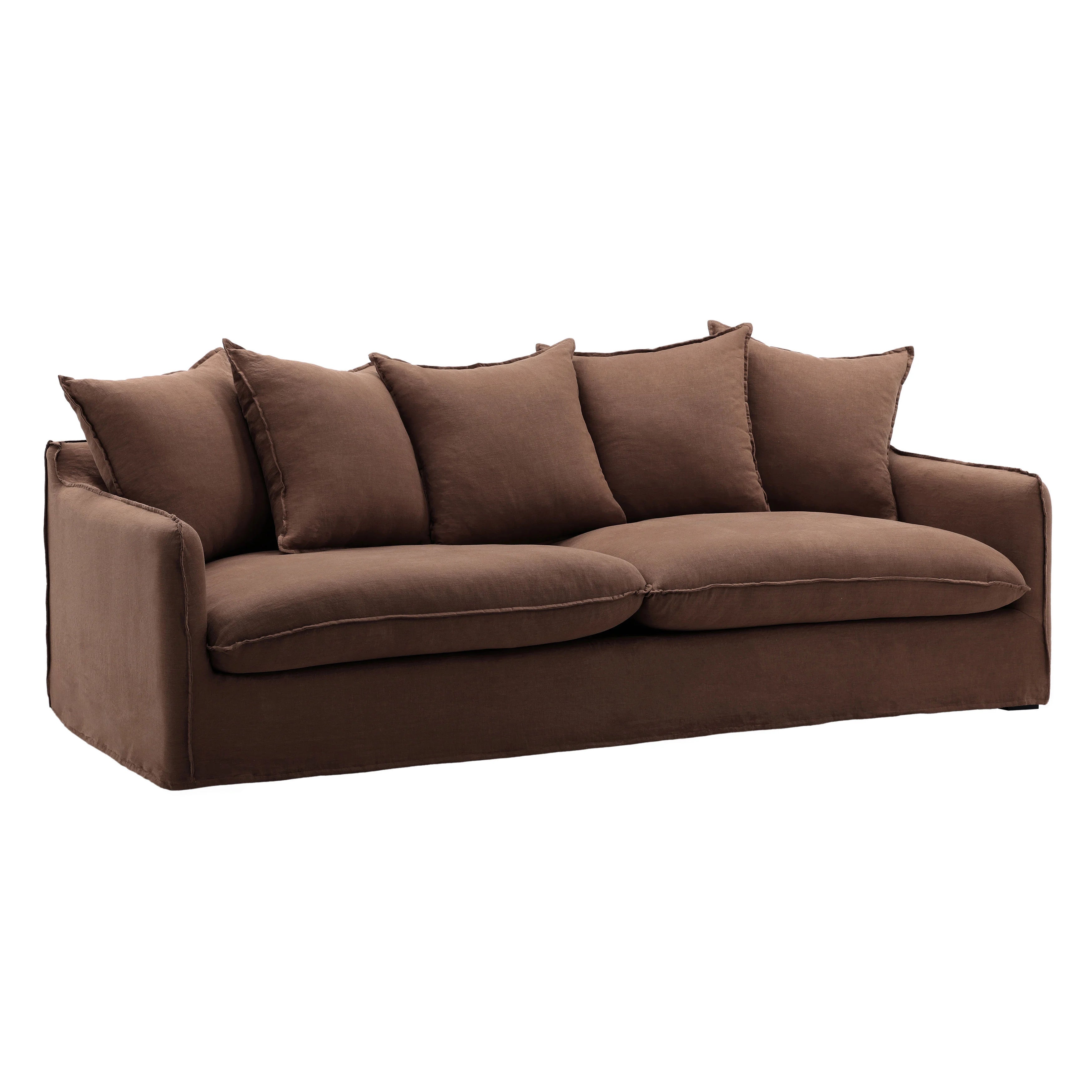 Vivian slipcover sofa shown in an alternate colorway