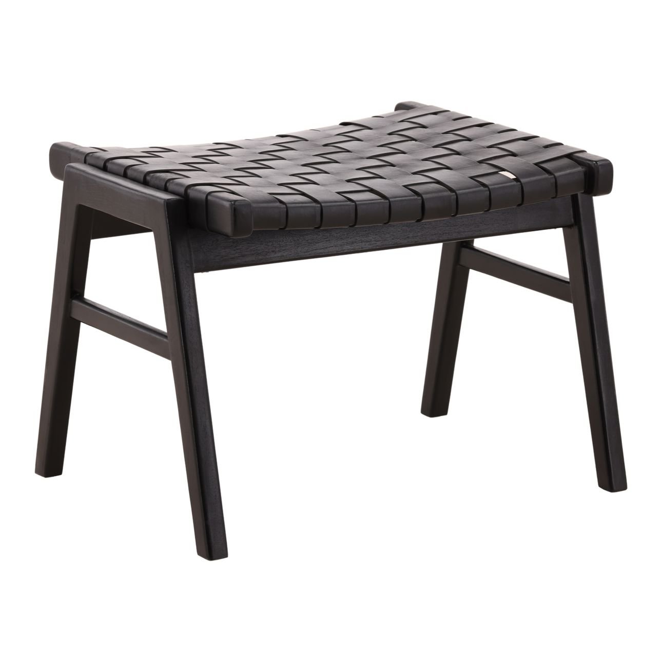 Luisa Black Ottoman