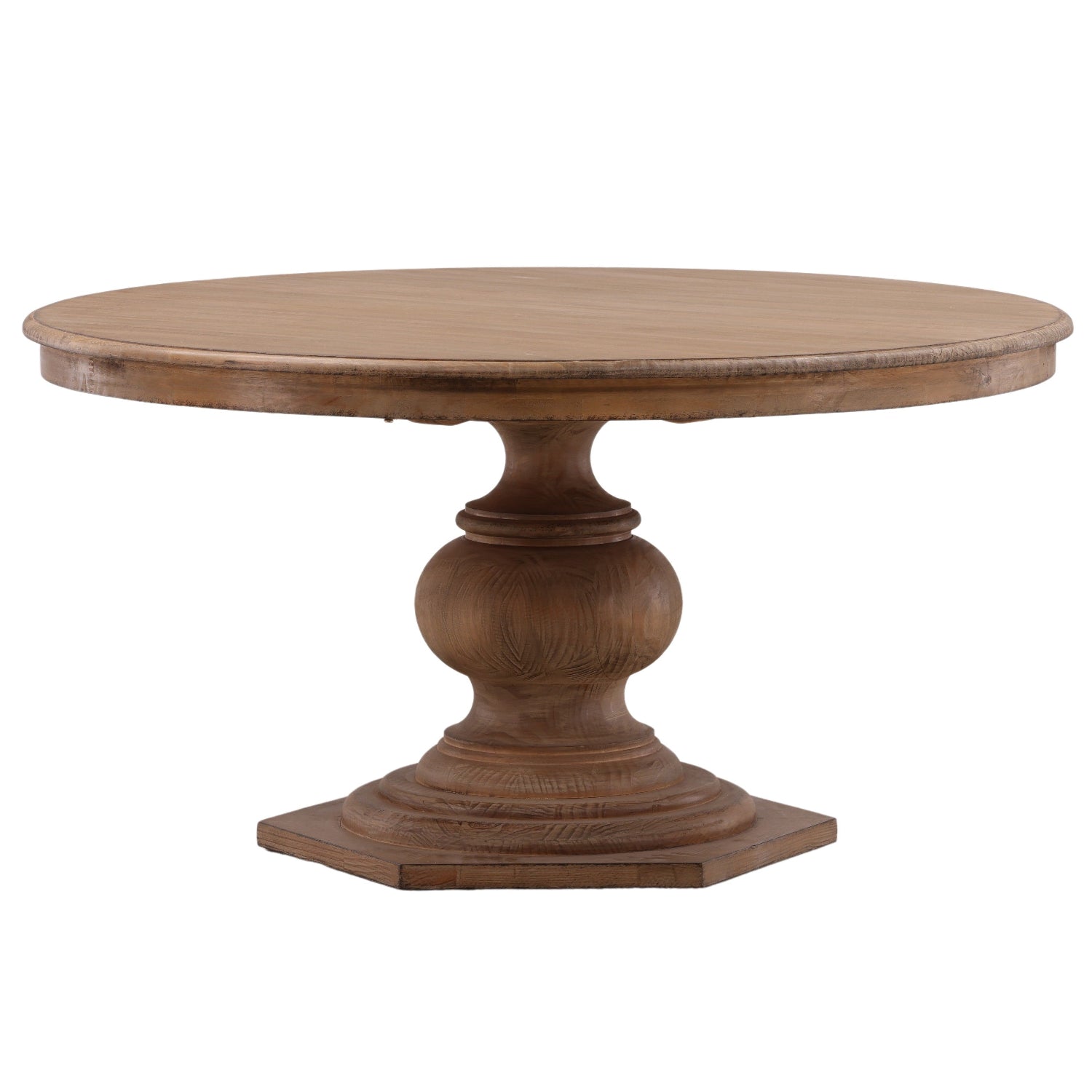 Nico Carved Pedestal Dining Table