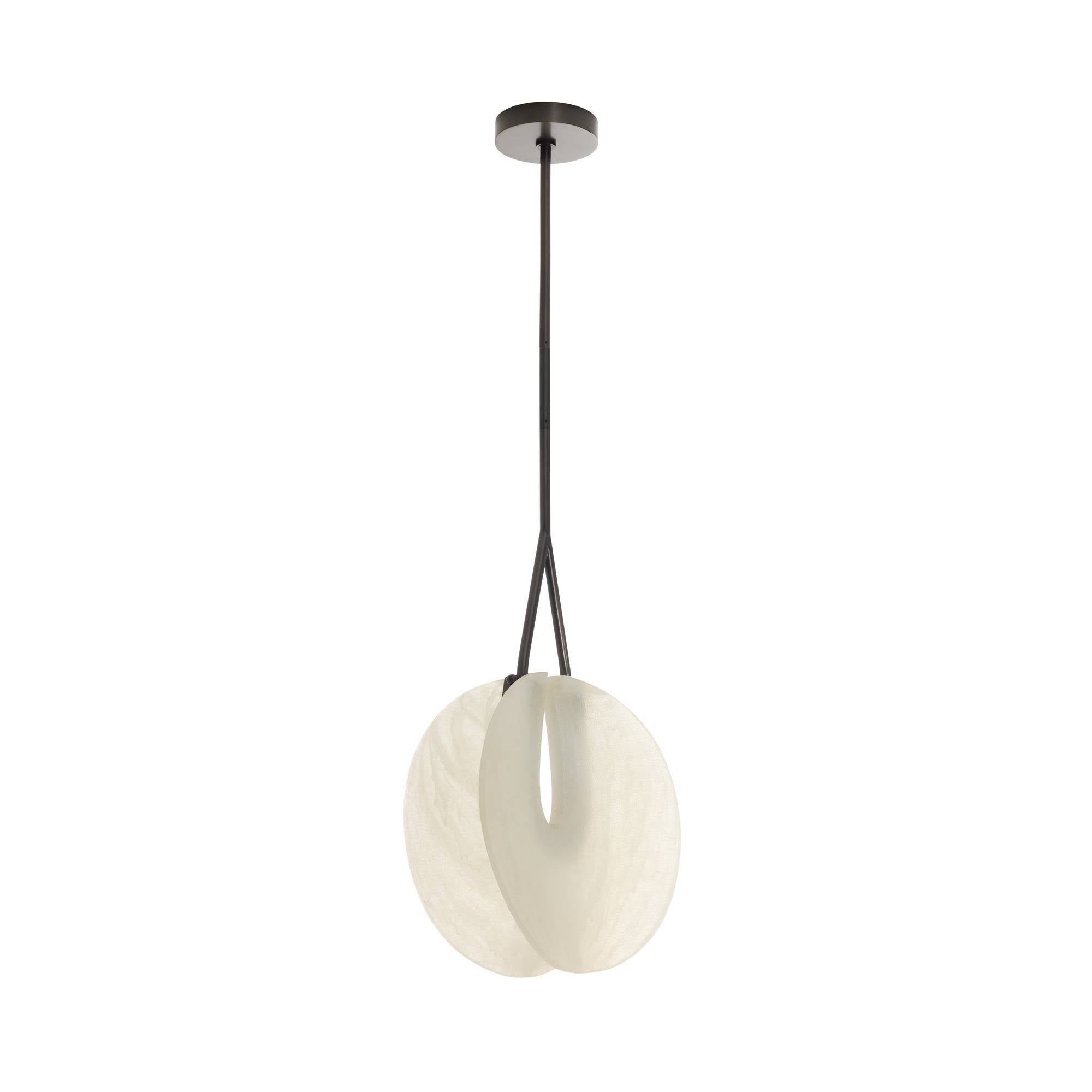 Arteriors Tyche Matte Swirl Pendant