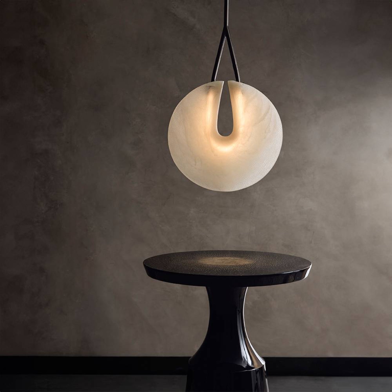 Arteriors Tyche Matte Swirl Pendant