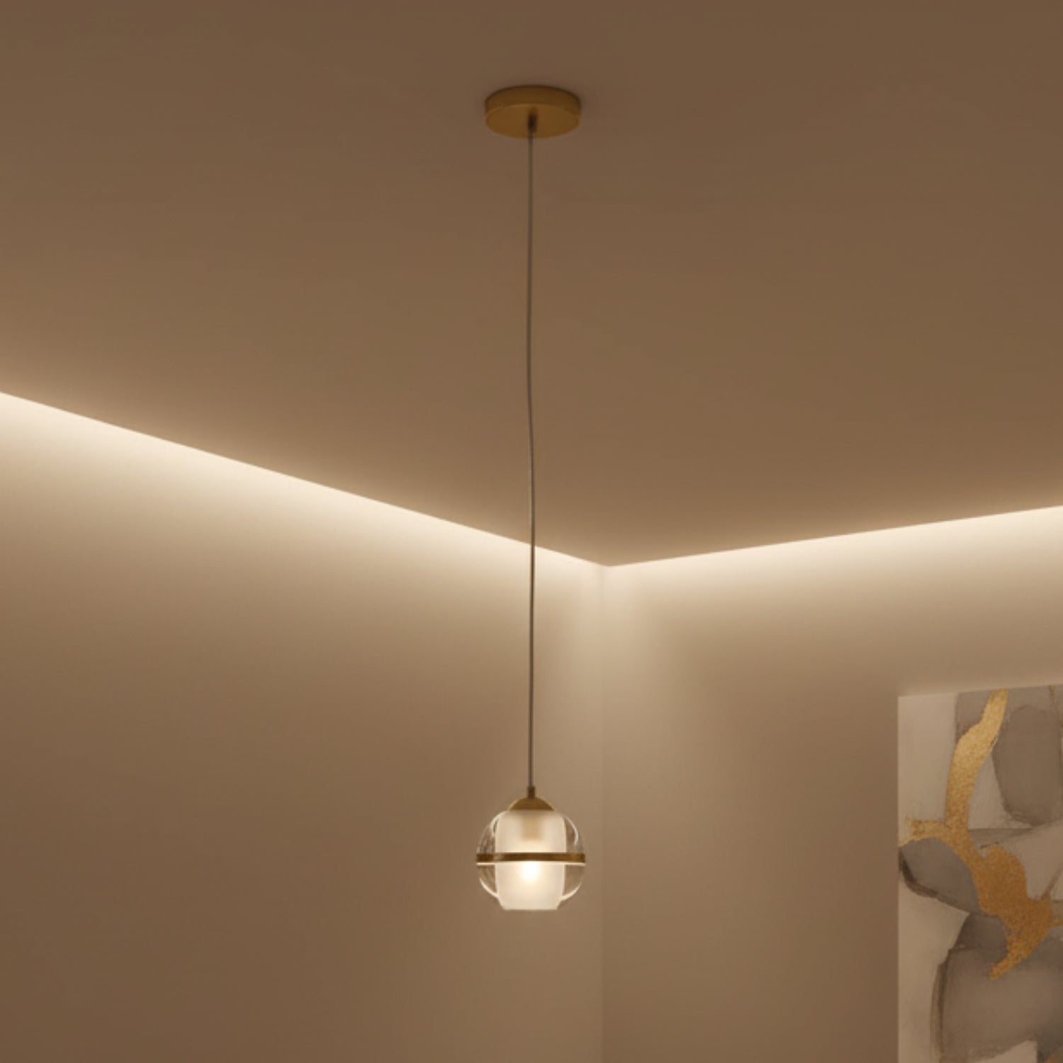 Arteriors Noble Gold Pendant