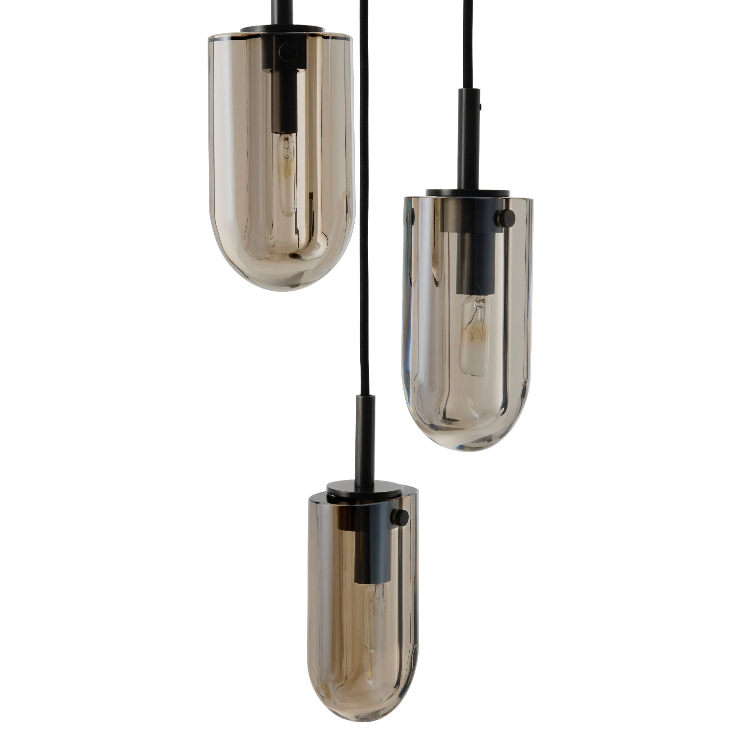 Arteriors Javier 9 Light Smoke Multi-Port Chandelier
