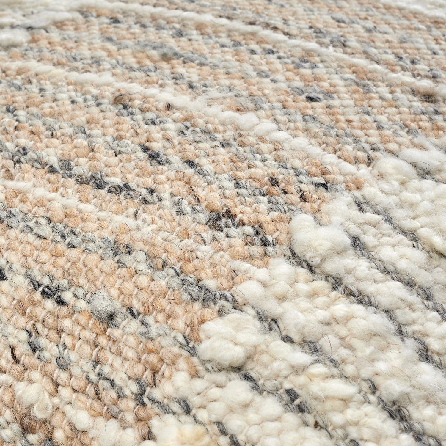 Deccan Traps Lines Throw Pillow