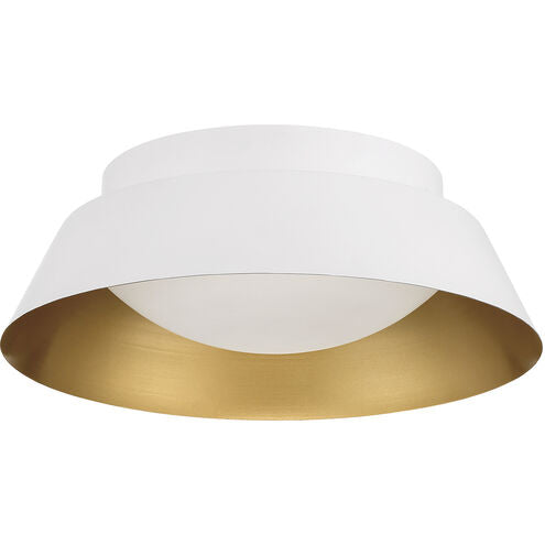 Crystorama Donoven 2 Light Gold Flush Mount