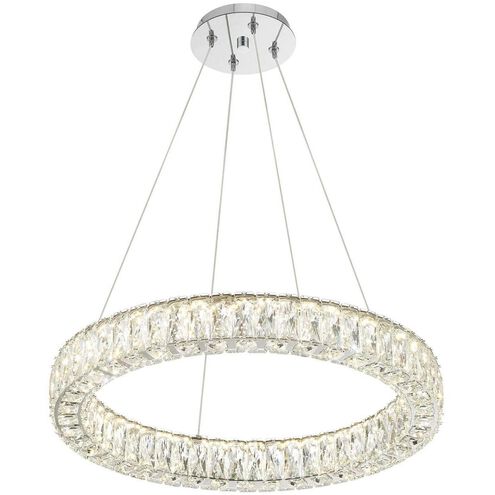 Crystorama Kinsley LED Polished Chrome Pendant