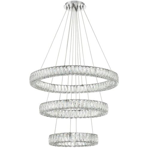 Crystorama Kinsley LED Polished Chrome Medium Chandelier
