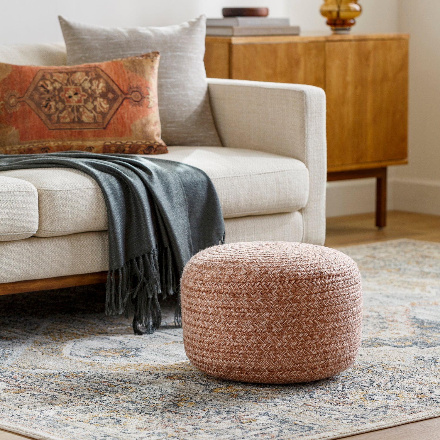 Entwined Pouf