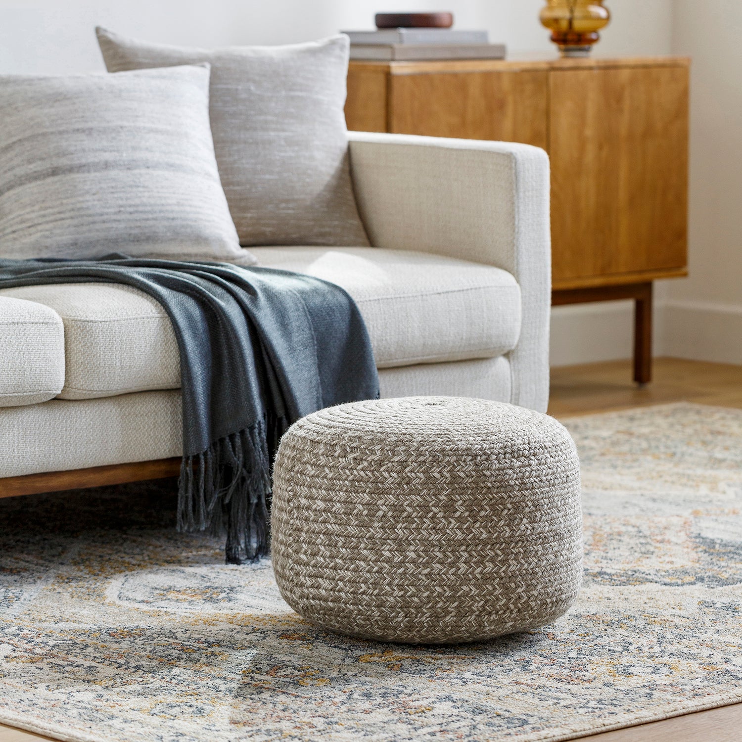 Entwined Pouf