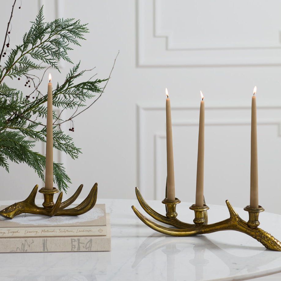 Elegant Antler Candleholder