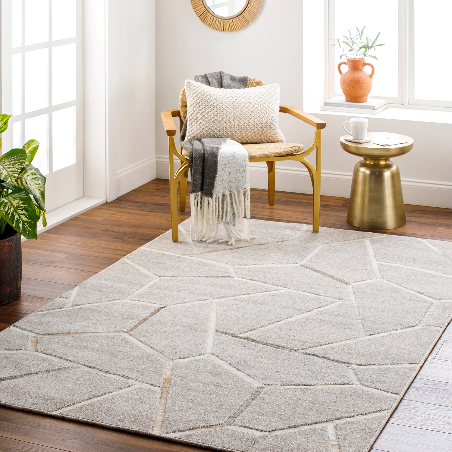 Surya Eloquent Geo Hand Crafted Rug