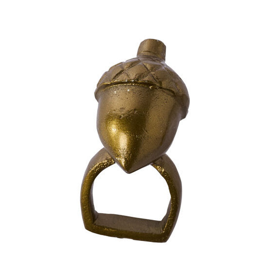 English Oak Acorn Napkin Ring Set of 6