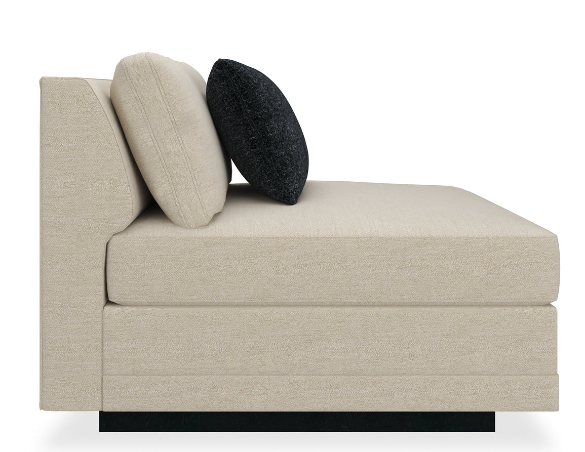 Caracole Fusion Modular Armless Chair