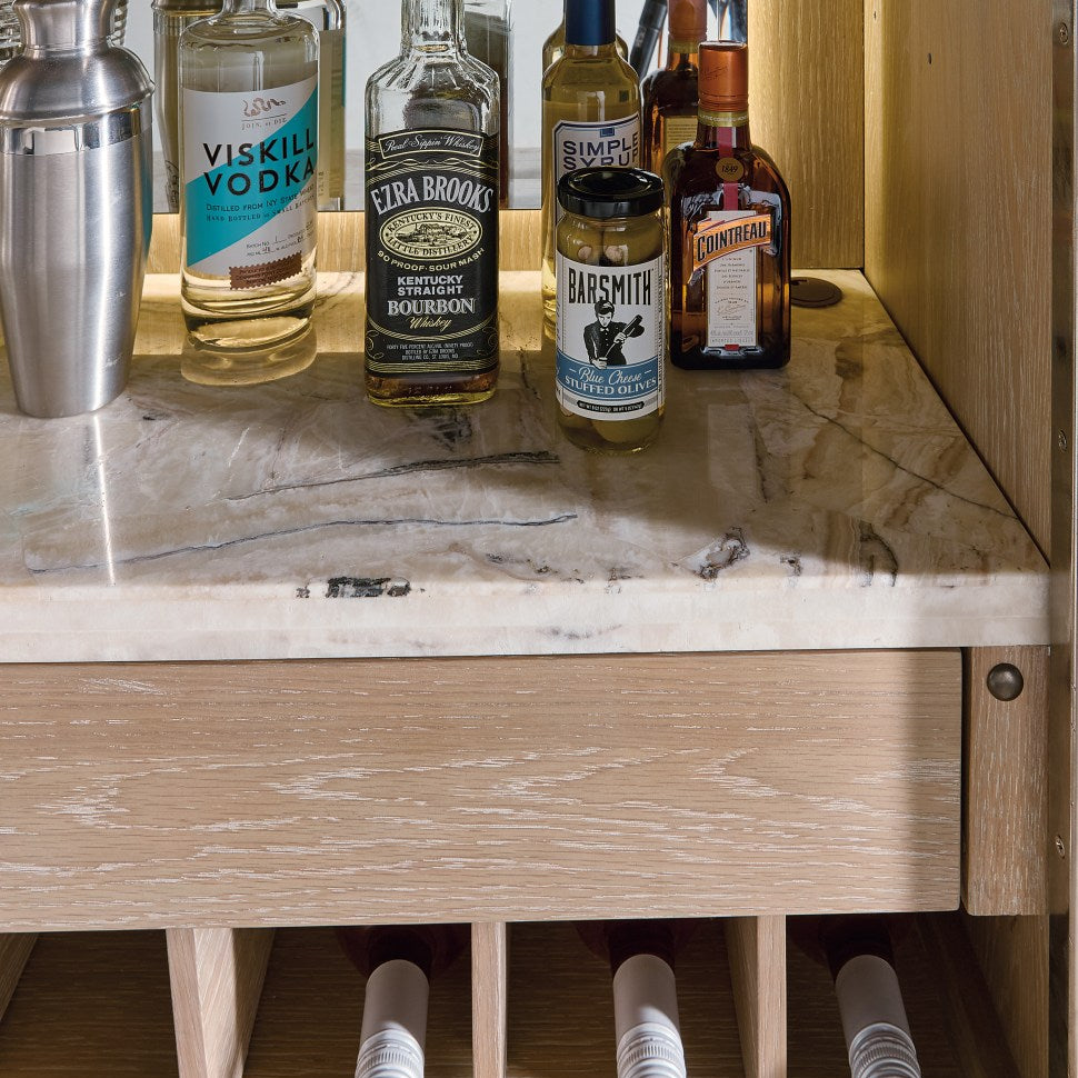 Margaritaville Sail Maker Bar Cabinet