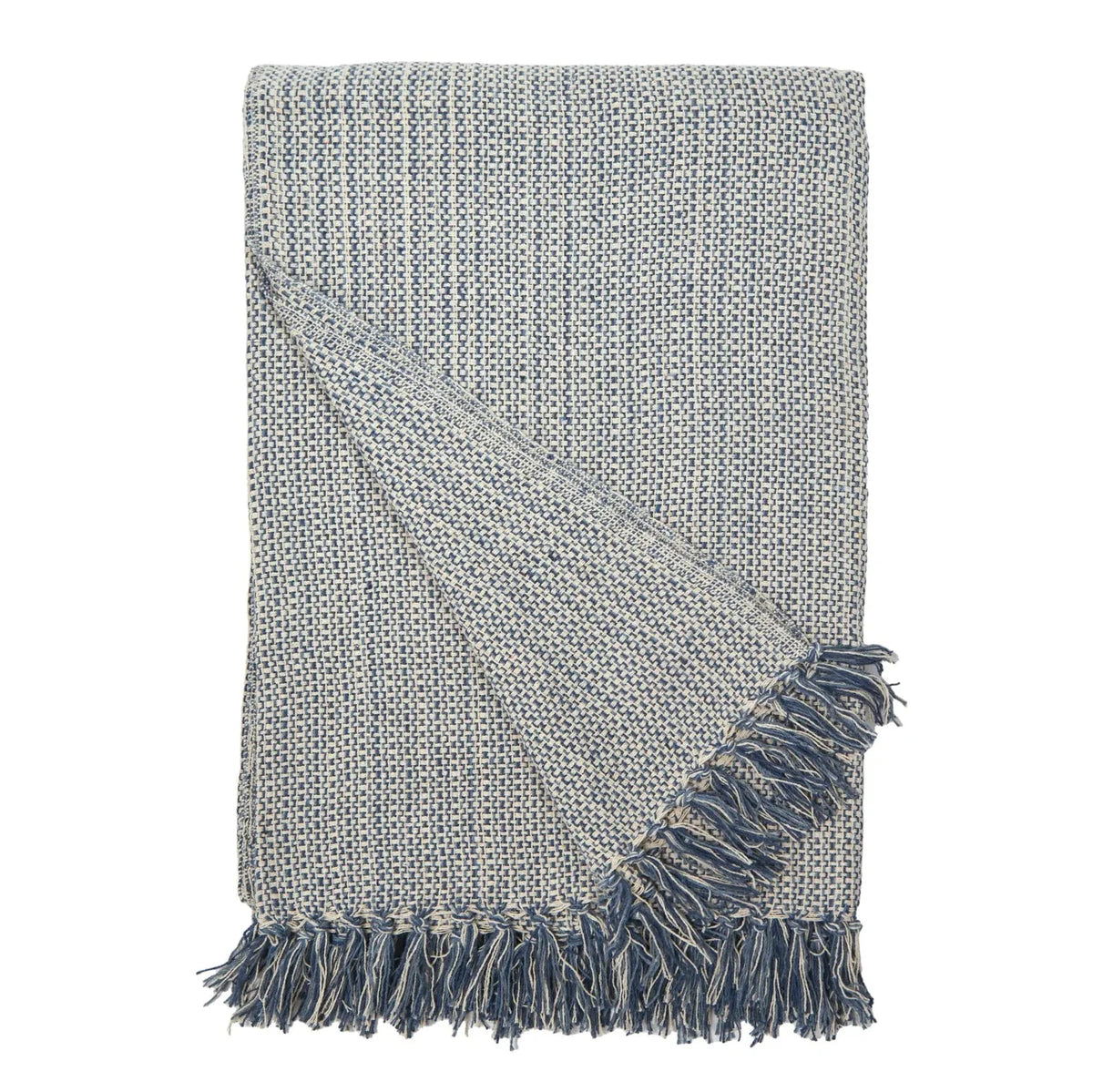 Pom Pom at Home Julian Oversized Throw Blanket throw in Blue Gray, Charcoal, Moss or Walnut