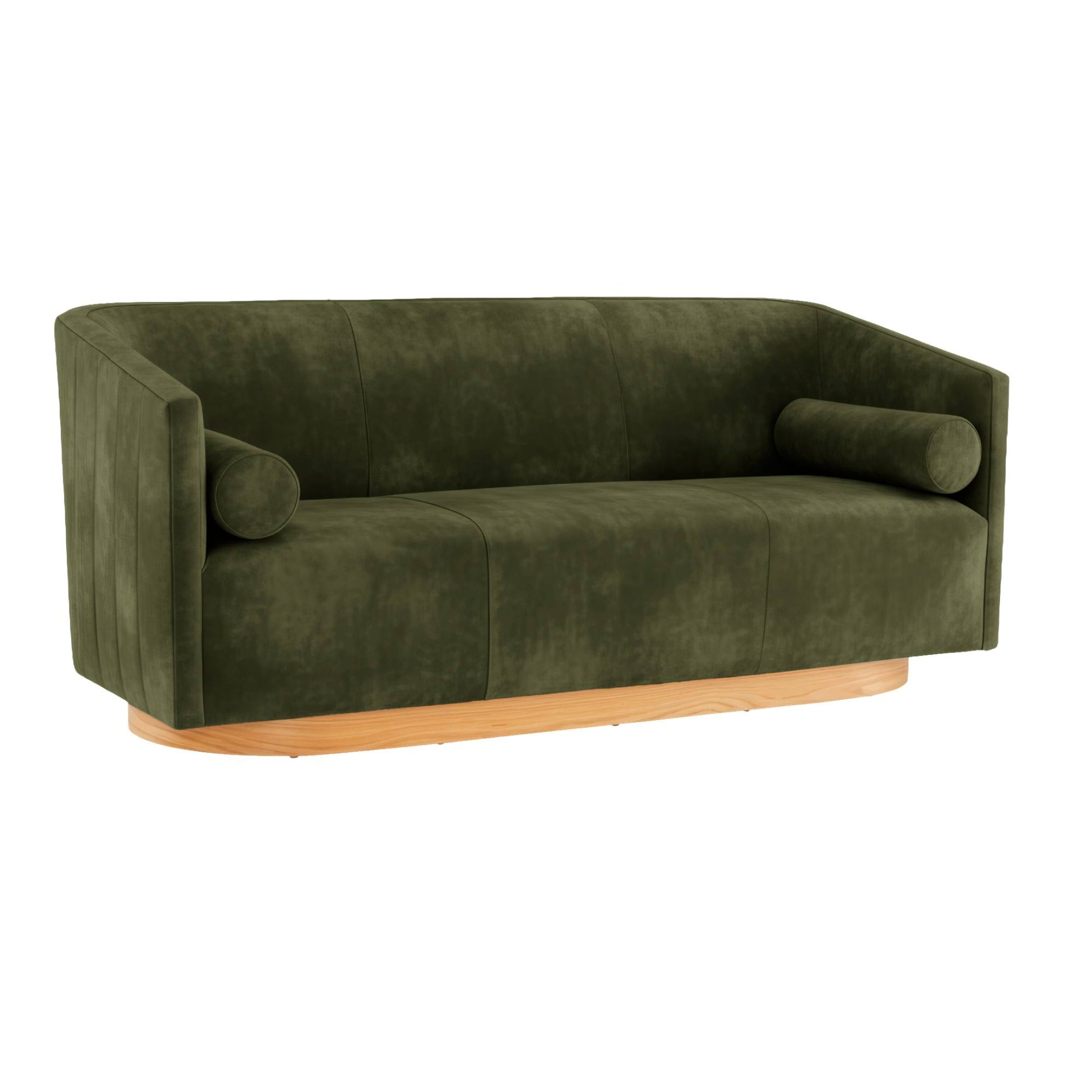 Arteriors Huxley Moss Performance Velvet Sofa