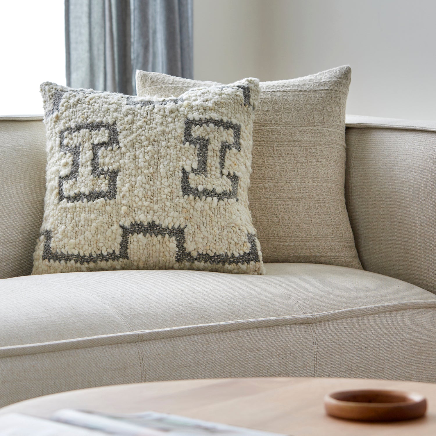 Figuration Throw Pillow