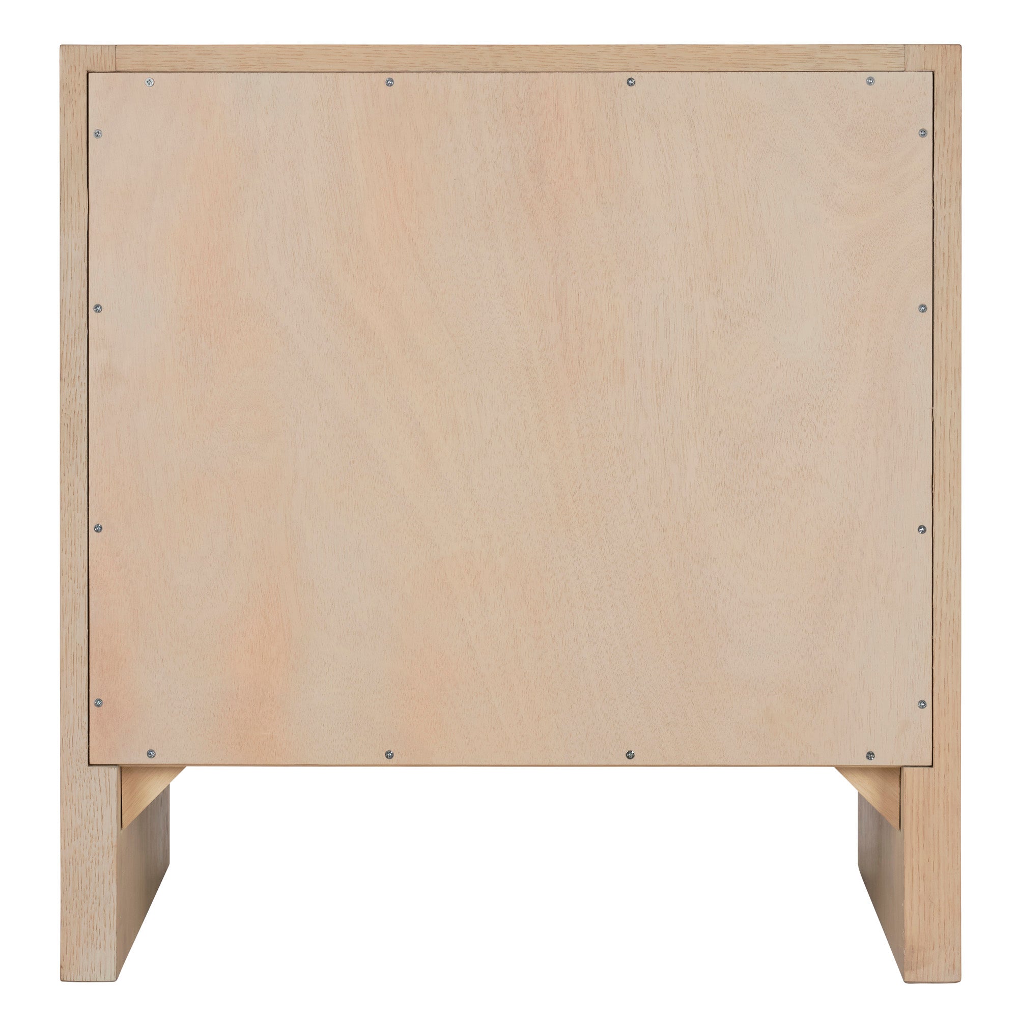 Jamie Young Finley Pale Oak Small Fluted Nightstand