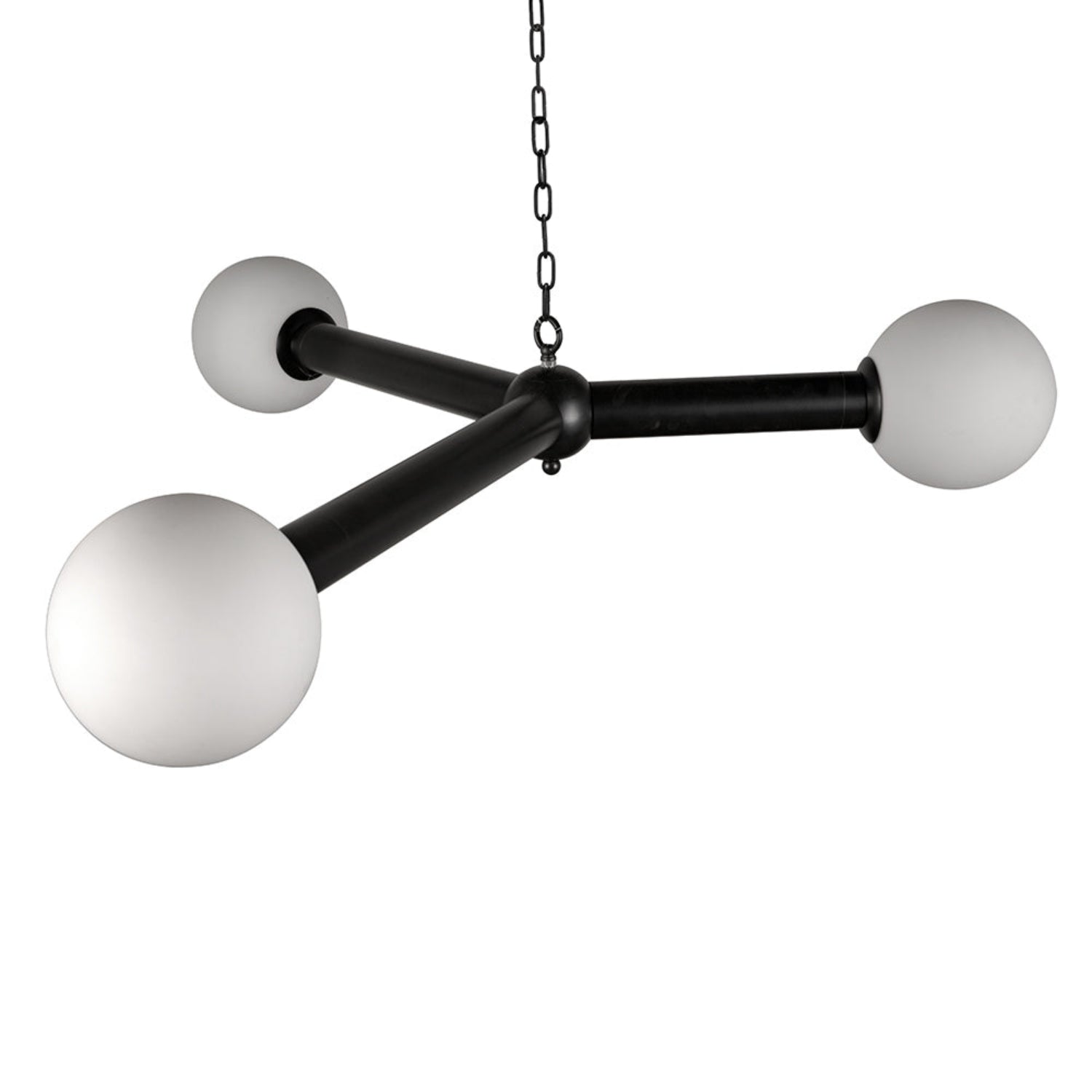 Matte Black Clemenza Chandelier by Noir