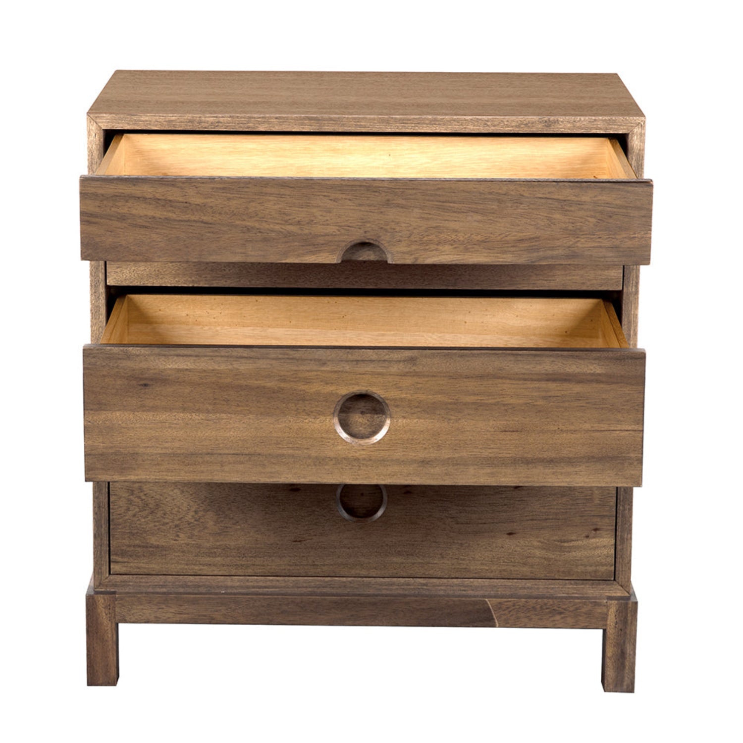 Dark Walnut Eros Side Table by Noir