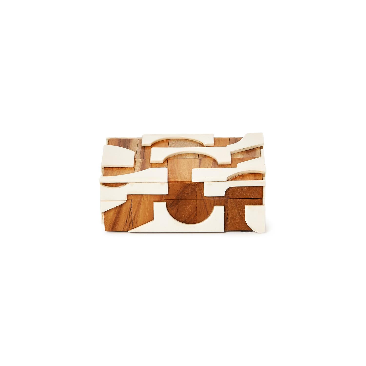 Resin Covered Box Laser cut Set of 2
