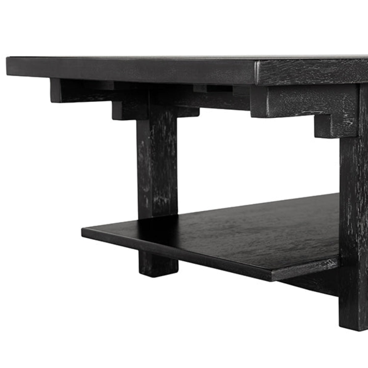 Noir Yaoli Coffee Table shown in Black Walnut