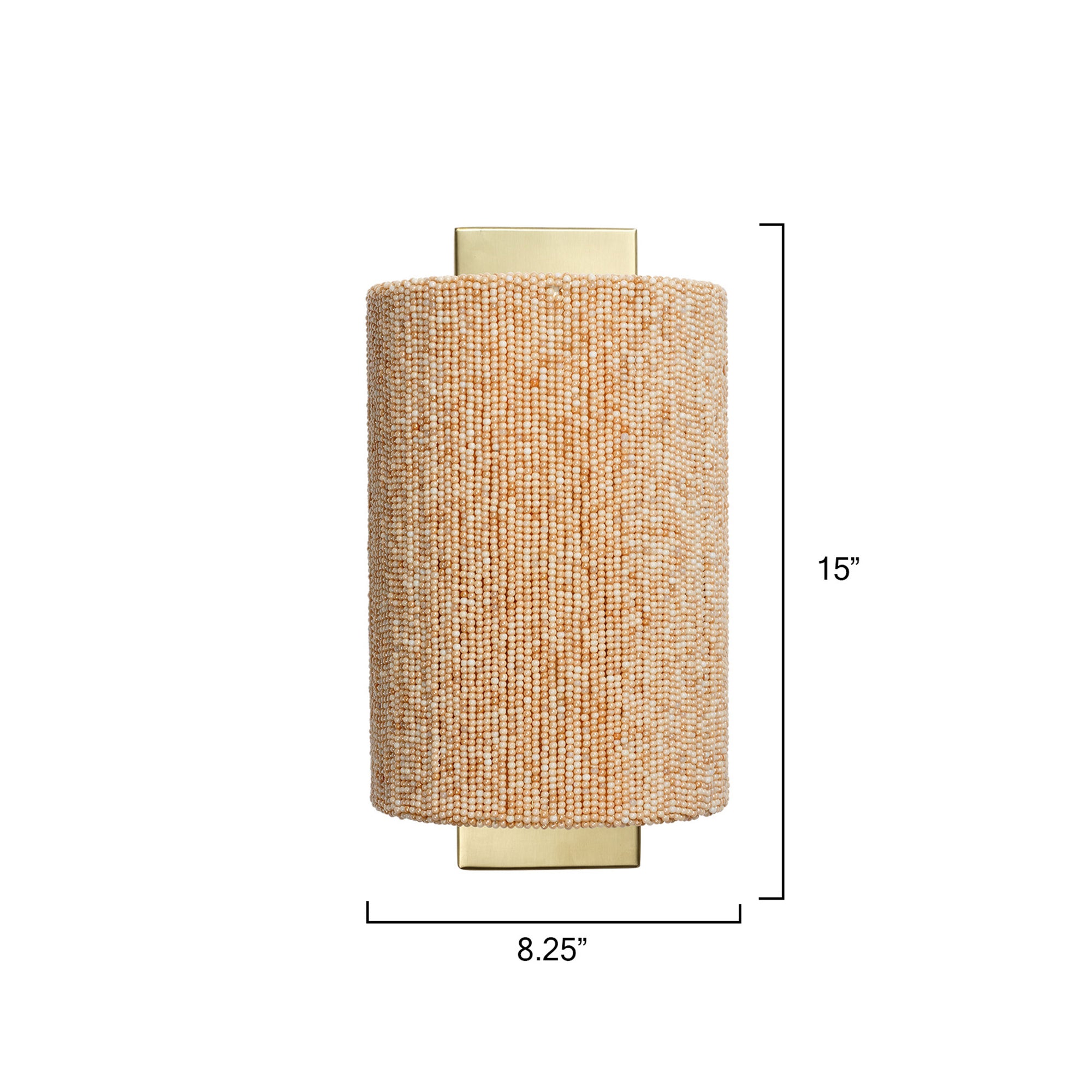 Jamie Young Confetti Cream 1-Light Wall Sconce