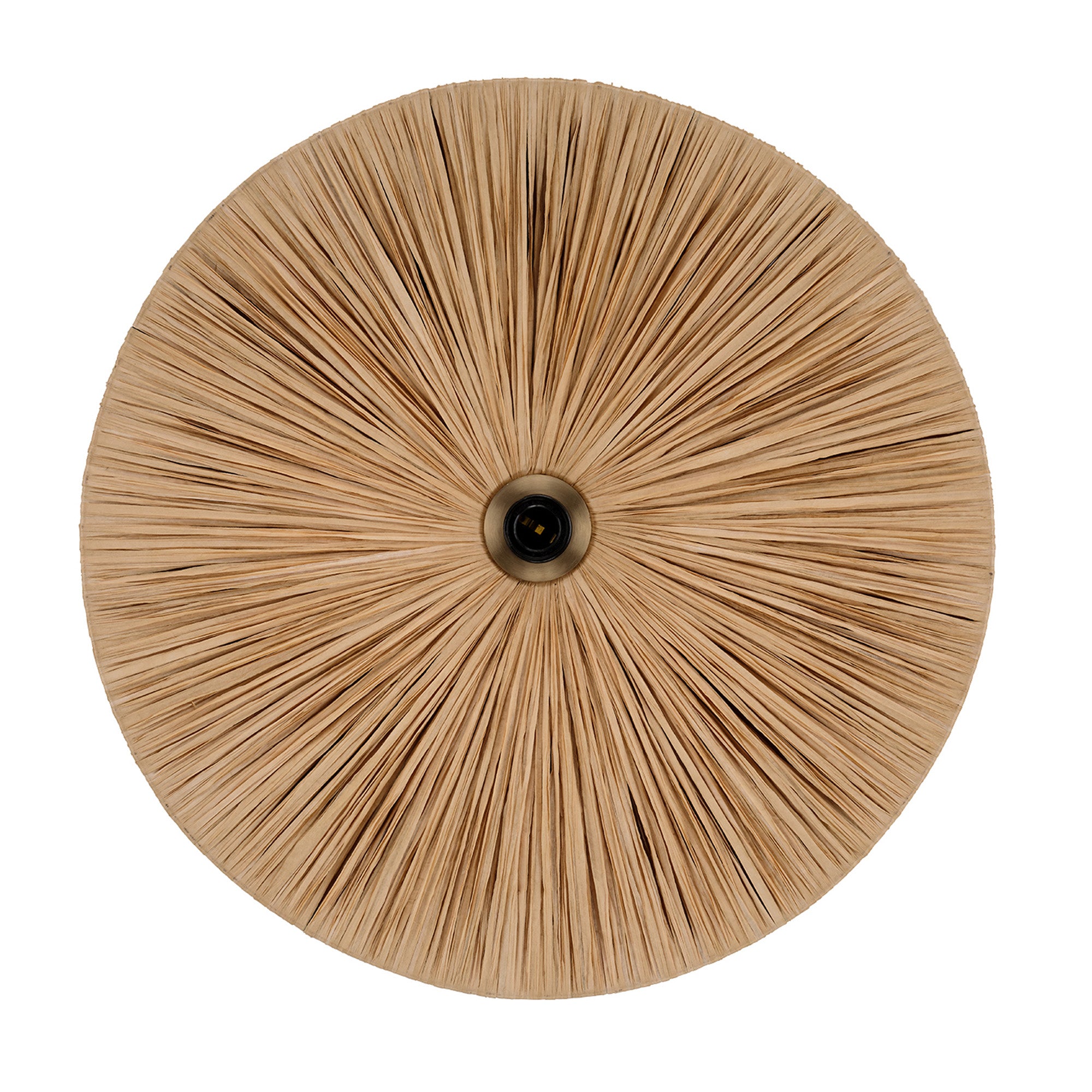 Jamie Young Parasol Natural 1-Light Small Pendant