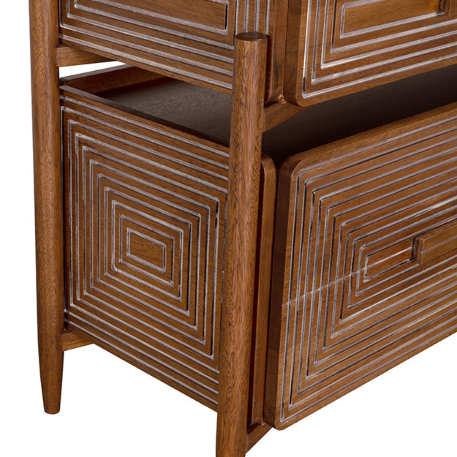 Noir Savino Dark Walnut Sideboard, a dark walnut sideboard