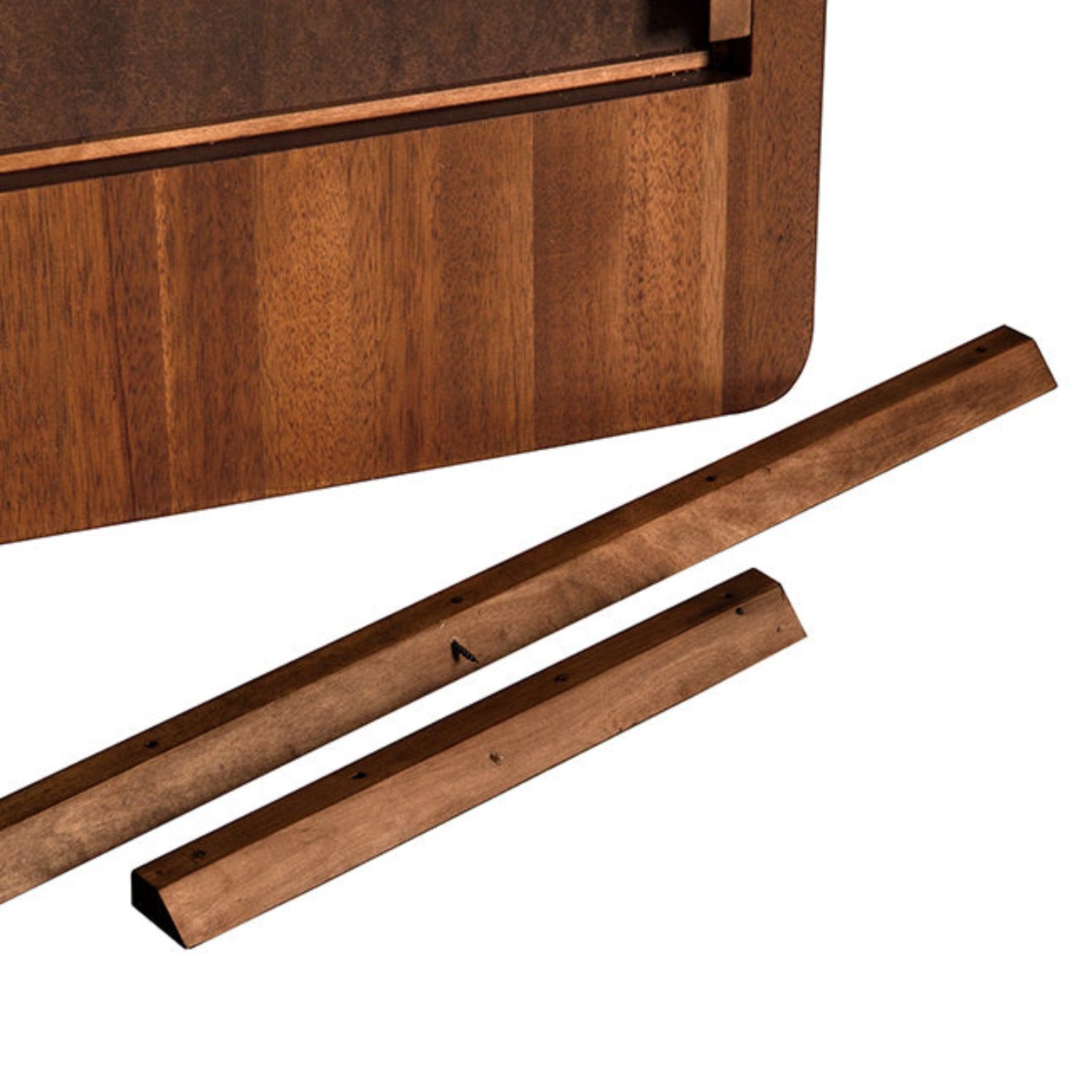 Noir Franklin Dark Walnut C Mirror, a dark walnut wall mirror