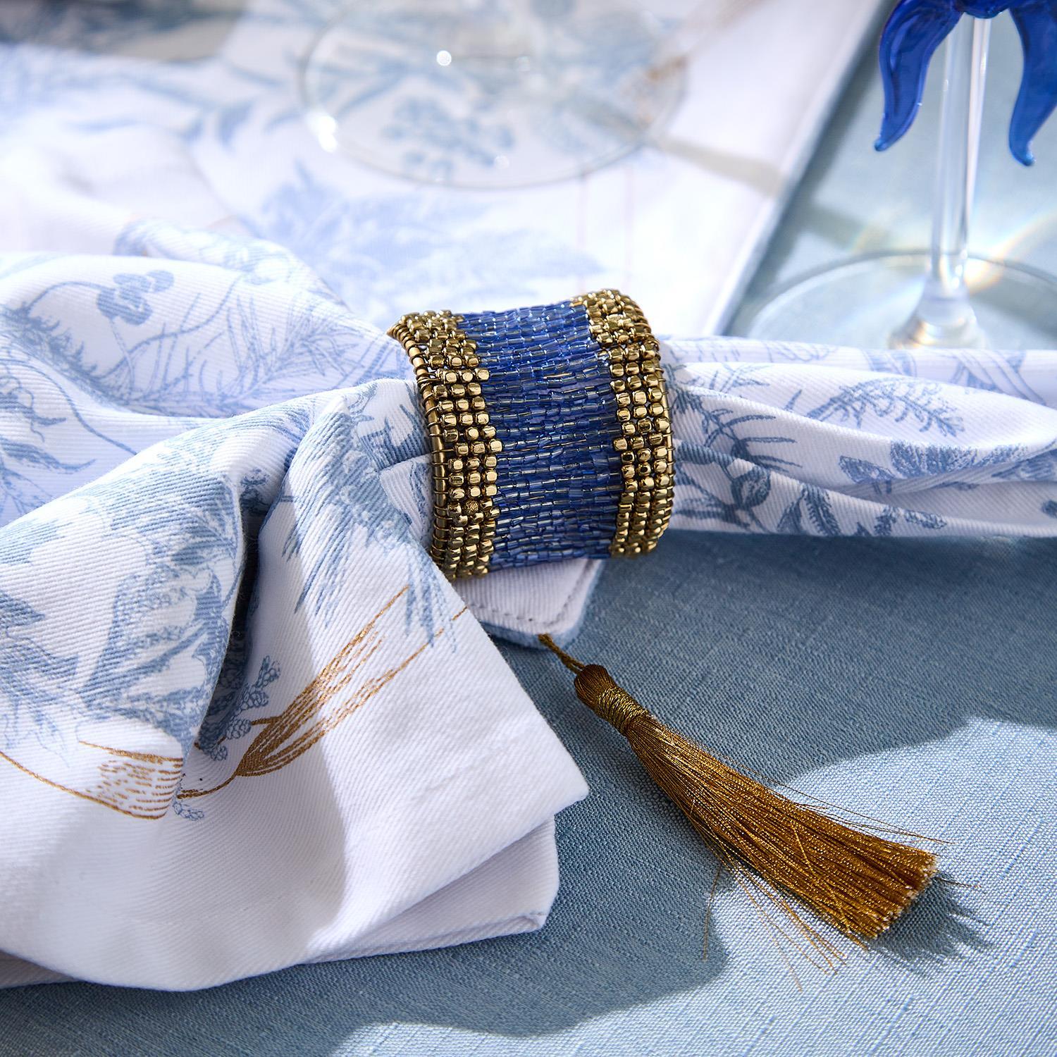 Gilded Cottage Cloth Napkin Set of 4