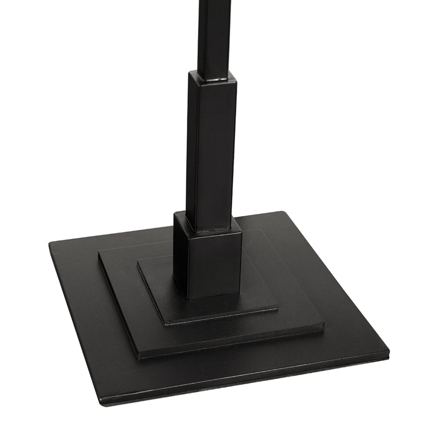 Barzini Floor Lamp crafted from iron and frosted glass