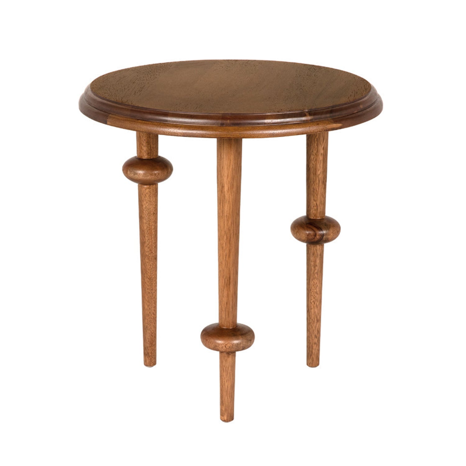 Noir Foster Dark Walnut Side Table shown in Dark Walnut
