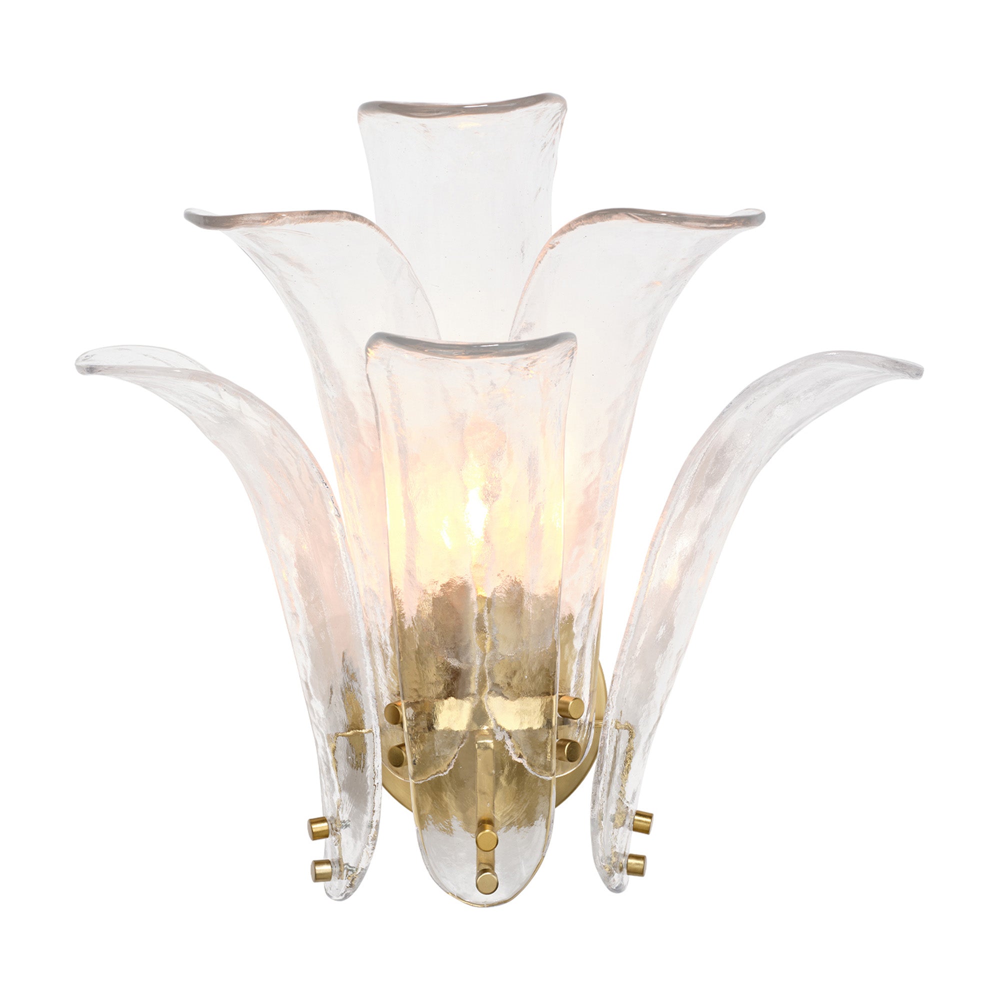 Jamie Young Cala Clear 1-Light Wall Sconce