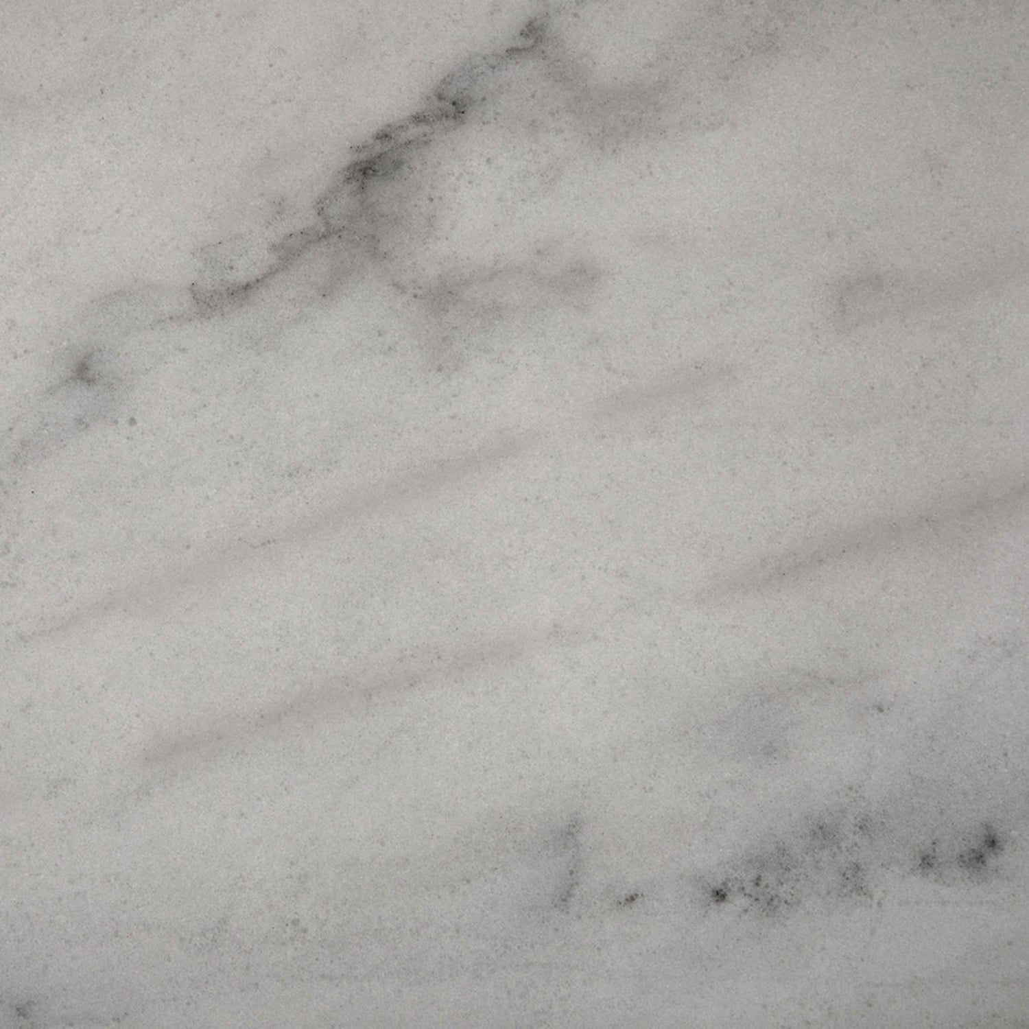 Dark Walnut and White Stone Wolf Dark Walnut Console with White Marble Top for modern interiors
